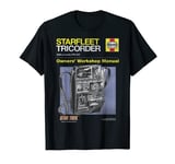 Star Trek The Original Series Starfleet Tricorder Manual T-Shirt