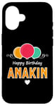 iPhone 16 Happy Birthday saying Anakin Case