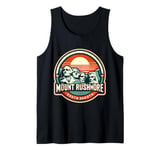 Mount Rushmore South Dakota Souvenir Memorabilia Vintage Sun Tank Top