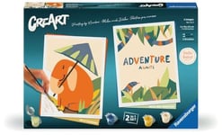 Ravensburger CreArt 23905 Kit de Peinture par numéros Hello Baby Safari pour Adultes à partir de 12 Ans