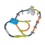 Thomas & Friends Ensemble de voies ferrées pour jouets, seau Connect & Build, pack d'extension de 48 pièces pour trains moulés sous pression et motorisés, enfants de 3 ans et plus, HNP81