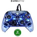 PDP Afterglow LED Wired Game Controller - RGB Hue Color Lights - USB Connector - Audio Controls - Dual Vibration Gamepad- Xbox Series X|S, Xbox One, PC