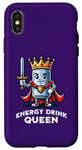 iPhone X/XS Energy Drink Queen Funny Can of Energy Drink Case