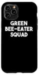 Coque pour iPhone 11 Pro Green Bee-Eater Squad - Amusant pour les amoureux des oiseaux