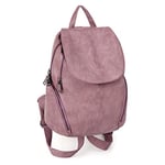 UTO Sac porté dos Femme Sac porté épaule avec Rabat Spacieux Vogue Durable Cuir Synthétique Violet version-neuf