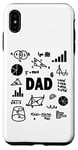 iPhone XS Max Dad 6 Times Dad of 6 Math Father to the 6th Power Case