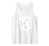 Big Daisies Retro Flowers Tank Top