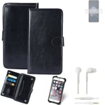 CASE FOR Asus Zenfone 8 Flip FAUX LEATHER + EARPHONES PROTECTION WALLET BOOK FLI