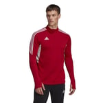 adidas Treningsgenser Condivo 22 - Rød/Hvit, størrelse X-Large