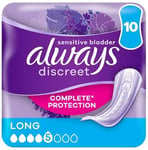 Always Discreet Pads Long - 10 Pack