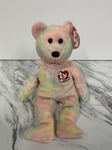 TY Beanie Babies 'Celebrate' the 15 year Anniversary bear 8" new with tag