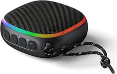 Sk004 Enceinte Bluetooth Portable, Bluetooth Puissante Avec Lumière Led, Tf Carte Pour Fêtes/Voyage/Extérieur [Q451]