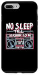 iPhone 7 Plus/8 Plus Cool Retro No Sleep Til Brooklyn, Old School Portable Stereo Case