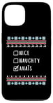 Coque pour iPhone 13 Gentile Coquine Noël Anaïs Pull Moche