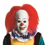 Rubie's Masque de Pennywise Le Clown avec Cheveux pour Adulte Film Ça