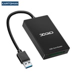 KARTOMAN USB 3.0 lecteur de carte Mémoire XQD Transfert Sony M/G Série pour Windows/Mac OS ordinateur