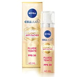 NIVEA Luminous 630 Fluide teinté FPS20 (1 x 40 ml), Soin visage anti taches pigmentaires s’adaptant à la carnation, Crème visage anti-âge à la formule fluide