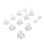 10pcs Breast Pump Flange Inserts Wearable Breast Pump Silicone Flange With D HOT