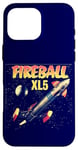 iPhone 16 Pro Max Fireball XL5 Retro Sci-Fi Rocket Case