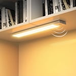 Lampe De Placard Avec Détecteur De Mouvement, 36 Led Lampe 3000K Usb Sans Fil Veilleuse, Armoire, Escalier, Couloir, Cuisines, Garage, Bord De Lit(2 Pack, 23Cm)