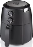 Swan Stealth Fryer Air Fryer 1500 Watt Sleek & Stylish Matt Black SD75210BLKN