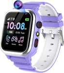 Montre Connectée Enfant-26 Jeux Éducatifs,Smartwatch Enfant Téléphone,Montre Intelligente Enfants Avec Sos Podomètre Caméra Réveil,Mp3 Musique Montres Cadeaux Pour Enfants 3-12 Ans