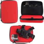 Navitech Red Case For GoPro HERO11 Black - Waterproof Action Camera