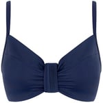 Femilet Arizona Underwire Bikini Bra Mörkblå polyester D 75 Dam