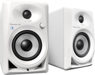 Pioneer DJ DM-40BT-W Studie Monitors m. Bluetooth (Hvid)