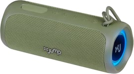 Xj 100 Boîtier Bluetooth Portable Amplifié 40 W, Haute Performance Avec Fonction Tws, Aux-In, Microphone Intégré, Haut-Parleur Bluetooth Résistant À L'Eau Étanche Ip67, Vert