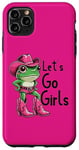 iPhone 11 Pro Max Let's Go Girls Western Cowgirl Tees, Cool Bachelorette Party Case