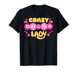 Bingo Casino CRAZY BINGO LADY Funny Bingo Player T-Shirt