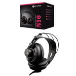 Casque SONO Audio Studio Professionnel PRO 880 NOIR, Casque Filaire 3.5mm + Adaptateur 6.35mm, Casque de Monitoring, Son Parfait