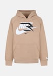 Sweat-Shirt Nike Junior Sable Toison 9Q0870 023 Sable Logo Imprimé Enfant Garçon