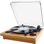 Record Player, Bluetooth Portable Vinyl Turntable Digital Encoder Built-in and -