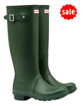 Ladies Hunter Wellies Original Tall Wellington Boots Green Size UK 5