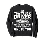 Tow truck driver Towing Wrecker Sweatshirt