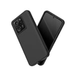 RhinoShield Coque Compatible avec [Xiaomi 13T/13T Pro] | SolidSuit - Coque Fine avec Technologie d'absorption des Chocs et Finition Premium Mate -Noir