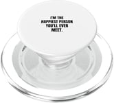 I'm the happiest person you'll ever meet. PopSockets PopGrip for MagSafe