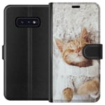 Samsung Galaxy S10e Plånboksfodral Katt