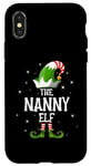 iPhone X/XS The Nanny Elf Family Matching Group Christmas Case