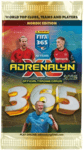 Panini FIFA 365 Adrenalyn XL 2025 Boosterpaket – Fotbollskort 8-Pack