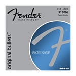 Fender 3150m Pure Nickel Bullet End 11-49 Electric Guitar Strings  -  