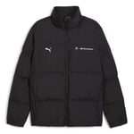 Puma Veste D'hiver Pour Hommes - Motorsport Bmw Motorsport Puffer Jacket, Col Montant,Poches, Logo Noir L (Large)