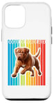 Coque pour iPhone 15 Dogue de Bordeaux coloré