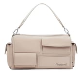 Desigual, ACCESSOIRES SAC À MAIN PU Femme, blanc, One size