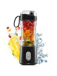 Kannettava HOMM-sekoitin, sähköinen mehukuppisekoitin, henkilökohtainen minipullo Travel Electric Smoothie Blender -hedelmämehusekoitin, 13 unssin pullot, S