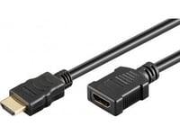 Goobay Hdmi-Förlängningskabel Med Hög Hastighet Och Ethernet - Kabellängd 0,5 M