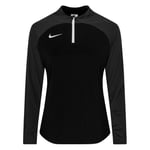 Nike Träningströja Dri-FIT Academy Pro Drill - Svart/Grå/Vit Dam, storlek Small