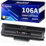 Laser 107a 107r 107w MFP 135a 135r 135w 135wg 137fnw 137fwg 106A Compatible Cartouche de Toner Remplacement pour HP 106A W1106A (Noir, 1-Pack)